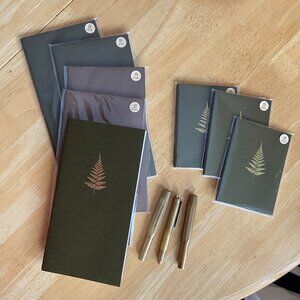 Sarica Studio Notebooks+ Kaweco Fountain, Rollerball Pen, Traveler's Company Pen